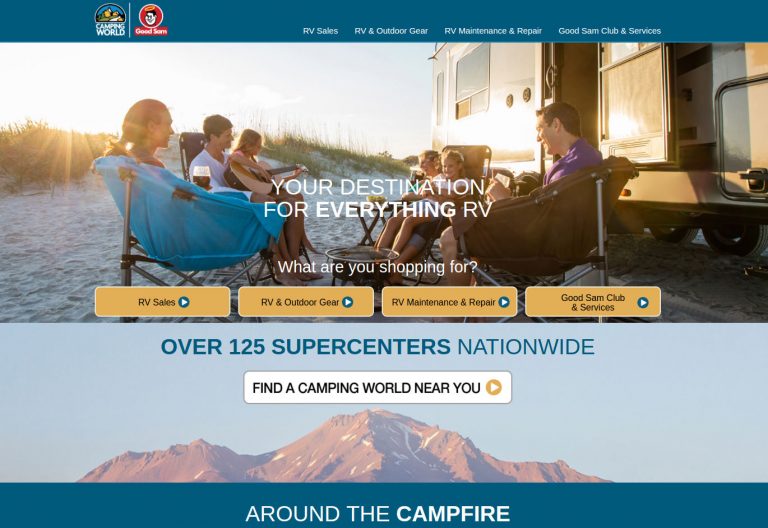 Camping World screenshot