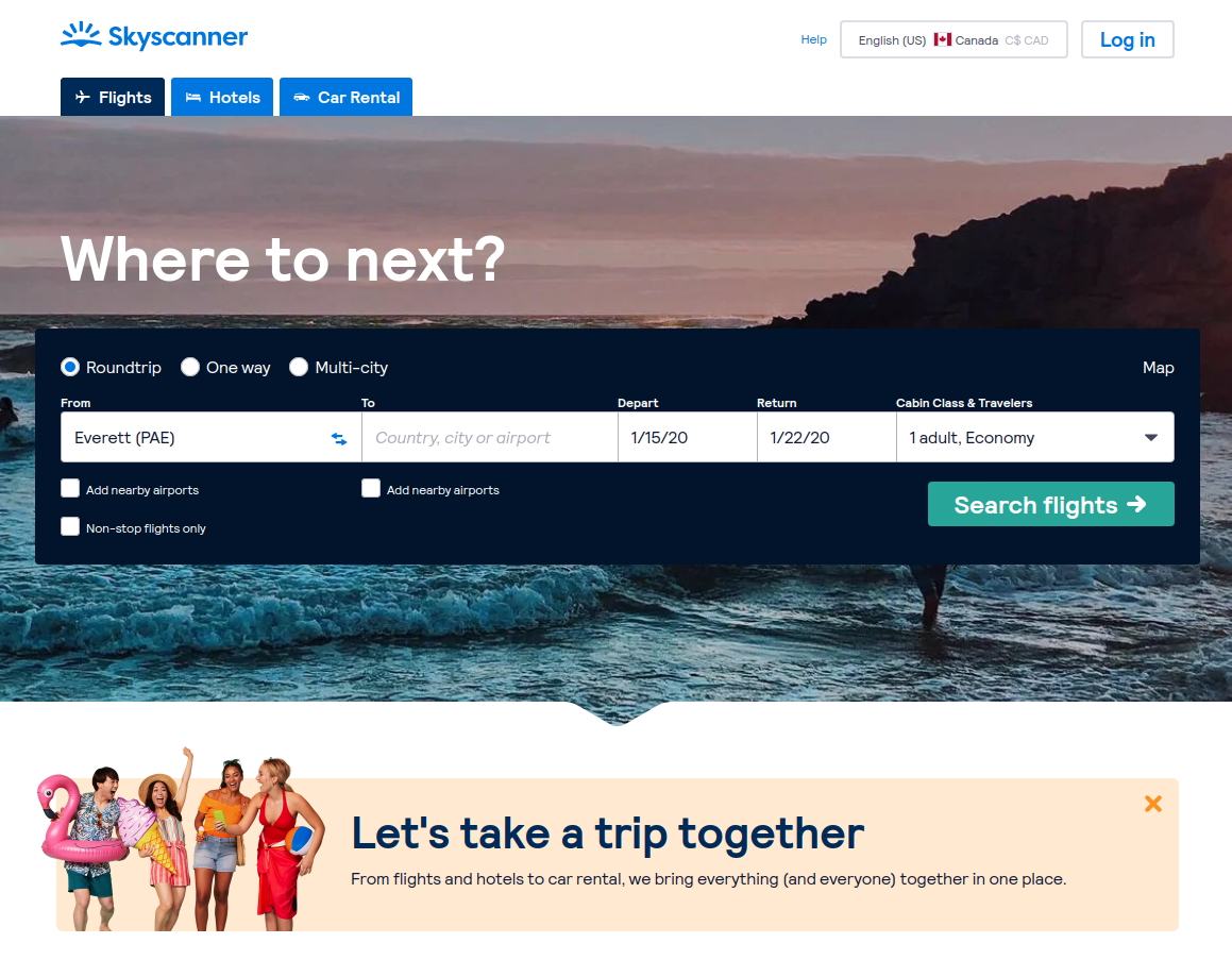 Skyscanner Canada Archives Free Coupons, Deals, and Discounts
