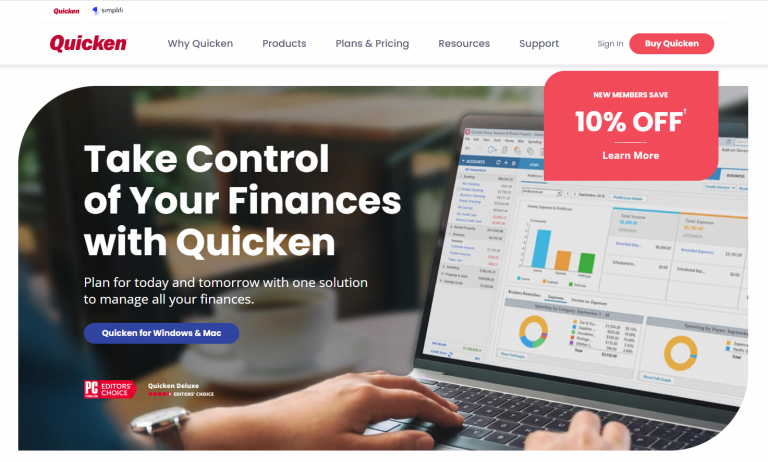 Intuit-quicken screenshot