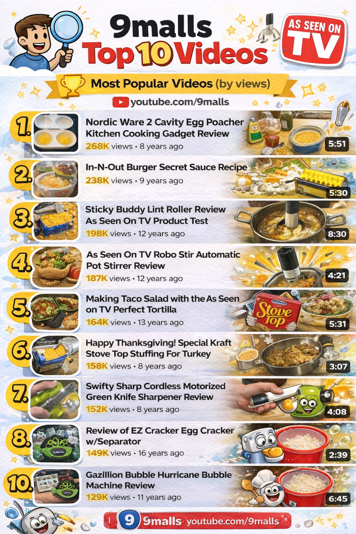 Top 10 Videos 9malls Now